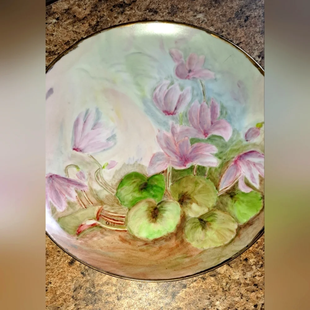 Gorgeous Plate (replacement piece) Made in Germany by Holiday co. Fine China